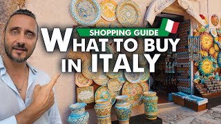 What to buy in Italy? Shopping in Italy | Things to buy in Italy!