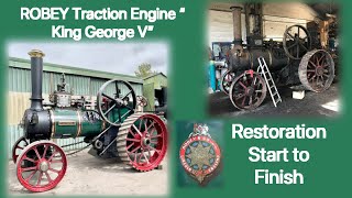 Robey Traction Engine No 29450 “King George V” Restoration Video.