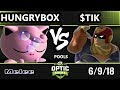 Optic Arena SSBM - Liquid | Hungrybox (Jigglypuff) Vs. $tik (Captain Falcon) Smash Melee Pools