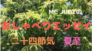 おしゃべりエッセイ【二十四節気】夏至