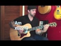 Radioactive - Imagine Dragon Chords Easy Guitar Tutorial
