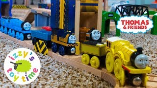 Thomas and Friends | LOGAN AND THE BLUE ENGINE! Fun Toy Trains  | Thomas Train with Brio