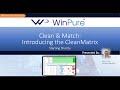 Data Cleaning using WinPure's CleanMatrix™ | WinPure Webinar