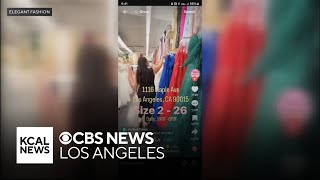 Downtown LA dress shop faces criticism over TikToks