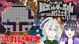 【大迷宮パズルキャッスルからの脱出】現役理系女子二人なら、余裕で攻略できるでしょ！！ ~中編~【ネタバレ注意】