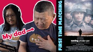Ex-Military Chinese Dad React to 'Saving Private Ryan' for the First Time | Movie Reaction