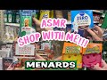 ASMR *SAVE MONEY AT MENARDS* cleaning supplies, food, books (whispering voiceover)