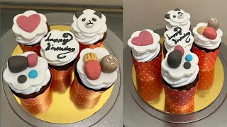 Most amazing cupcake | birthday cake | birthday cake kaise banyea | ghar per cake kaise banate hain