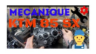 Démontage moteur KTM 85sx