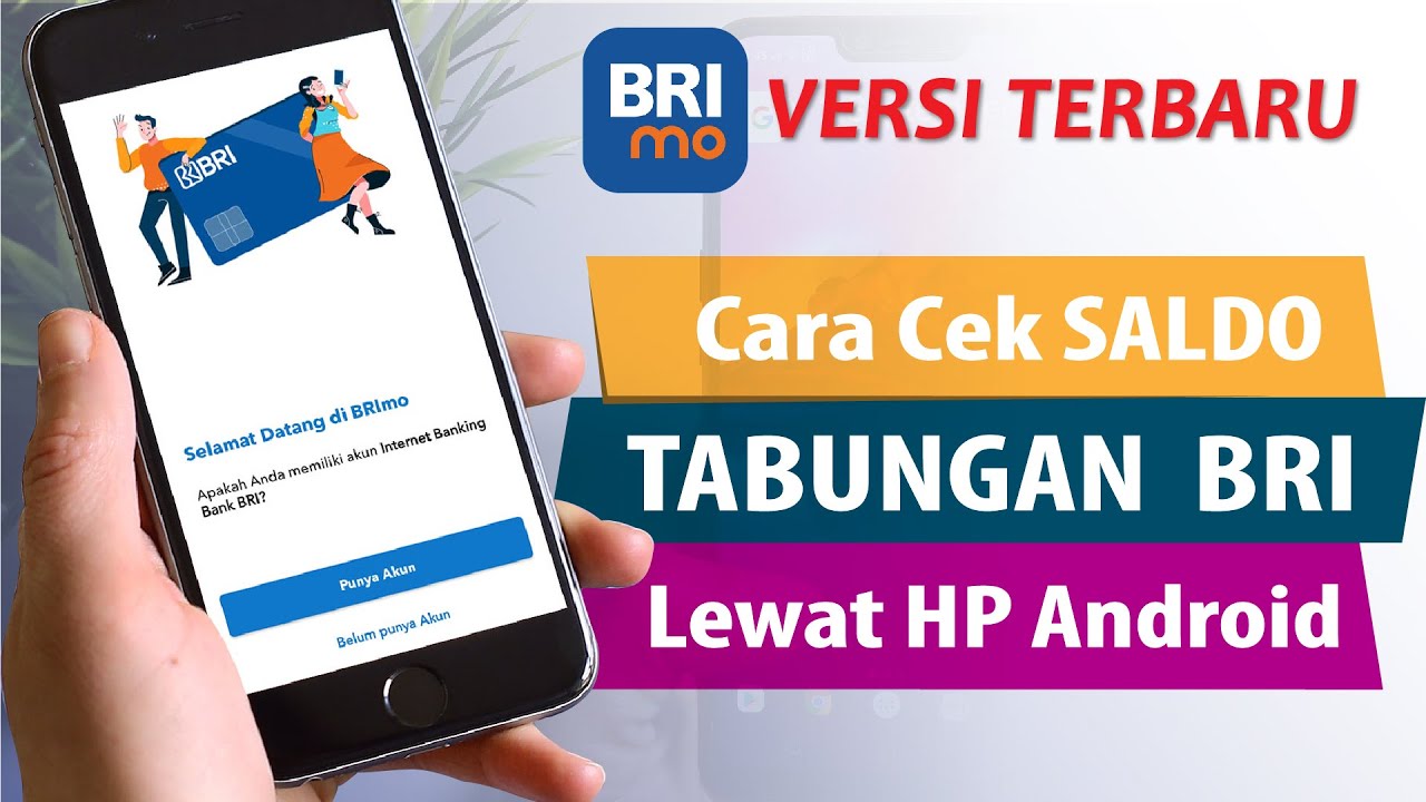 Cara Cek Saldo Rekening BRI Di BRImo Terbaru - YouTube