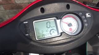 KYMCO GP125(TW) engine start