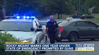 Rocky Mount's State of Emergency for gun violence reaches 1-year mark