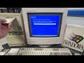 dos 6.22 u0026 windows 3.1 fresh install on the 386 sx 33 with a retro gremlin