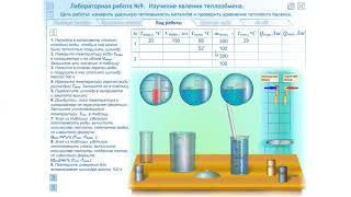 Изучение теплового баланса