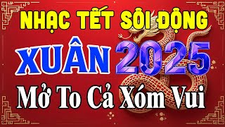 LK Nhạc Xuân 2025 Remix CỰC BỐC Hay Nhất Việt Nam - Nhạc Tết Remix Mừng Xuân Ất Tỵ 2025