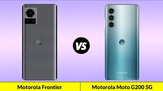 Motorola Frontier vs Motorola Moto G200 5G