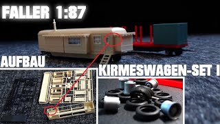 Kirmeswagen-Set I (140480) Faller 2020 ► Modellaufbau │MGX