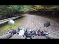 いきなり沢渡り。林道栩苗代山線を走ってきた！【ツーレポ】【モトブログ】【motovlog】【林道】