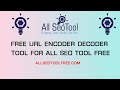 How To URL Encode Decode - URL Percent Encoding and Decoding | URL Encoder / Decoder  All SEO tool