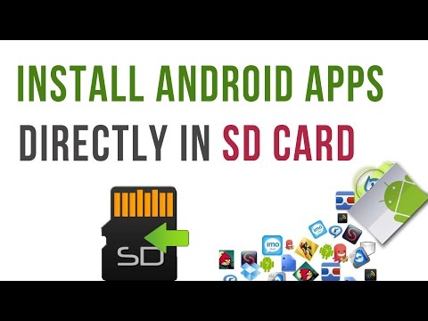 How to Install Android Apps onto SDCard By Default How to Install Android Apps onto SDCard By Default