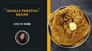 Masala Paratha Recipe