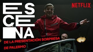 La presentación sorpresa de Palermo | La Casa de Papel | Netflix España