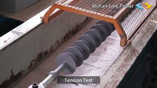 Composite Insulator-Tension Test 复合绝缘子拉力测试