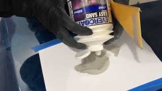 How To Mix Evercoat EZ Ultra Lite Body Filler And Easy Sand