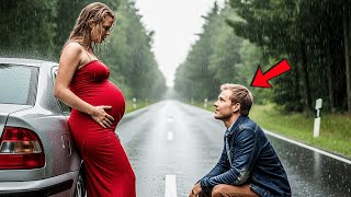 Alleinerziehender Vater Wegen Verspätung Am Dienst Entlassen — Half Schwangeren, Sie War Besitzerin!