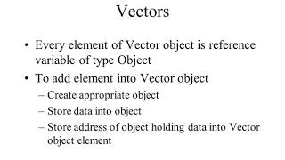 How To Implement Vector Class in Java (3_5)
