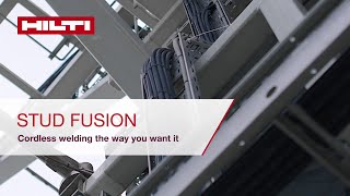 Hilti Cordless Stud Fusion: The Game Changer for Fastening on Steel