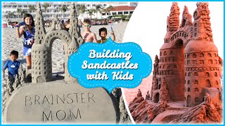 How to Build Sandcastles with Kids - Fun family activities for kids and parents