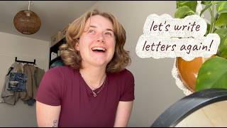 a story on penpals, long distance friendship & connection