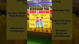 Kebiasaan Pagi yang buat langsing #shorts #fyp #infosehat #tipsehat