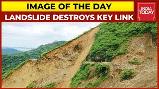 Terrifying Video Captures Landslide In Himachal Pradesh’s Sirmaur | Image Of The Day