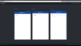 Angular 4 / Ionic 3 Shopping List