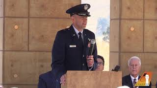 Brig. Gen. E. John "Dragon" Teichert delivers powerful Memorial Day speech
