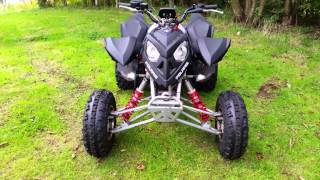 Go-Pro Hero 4 Polaris Outlaw 500 IRS UK Road Legal