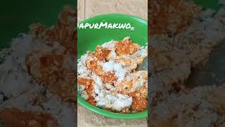 Part5 lanjutan dari Part4 cara membuat buntil daun sngkong Shorts #masak #food#daunsingkong#resep