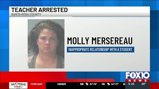 Tip leads to arrest of Santa Rosa County teacher for alleged inappropriate relationship with stud...