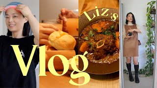 Vlog 3/【English CC】Braised beef rib Prepare Moon Fest Sichuan food 一周生活日常 中秋晚餐 炖牛排骨 温哥华川菜 洗澡泡菜 肥肠鸡