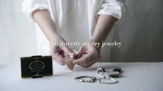 Polishing Silver jewellery By WKM chamois polishing