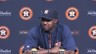 TOR@HOU: Porter on Qualls' outing in a 6-5 loss