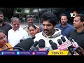 vijay devarakonda on telangana elections మనం ఓటు వేయడం వల్లే ఇంత డెవలప్‎మెంట్ polling day 10tv