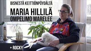 Bisnestä keittiönpöydältä: Ompelija Maria Hillilän yrittäjyystarina