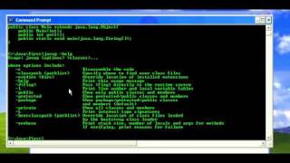 Use of Javap java bytecode decompiler