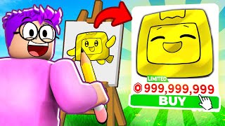 Whatever You DRAW, I'll BUY It Challenge! LANKYBOX ROBLOX DOODLE TRANSFORM PICTU