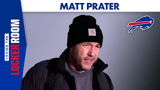 Matt Prater: "I Want To Feel Confident" | Buffalo Bills