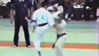 極真会館 1987年第1回京都大会(5/7)3回戦(kyokushin 1987 kyoto) 滋賀空手