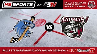 SAULTSPORTS TV HIGH SCHOOL HOCKEY: SMC KNIGHTS VS SH STEELHAWKS